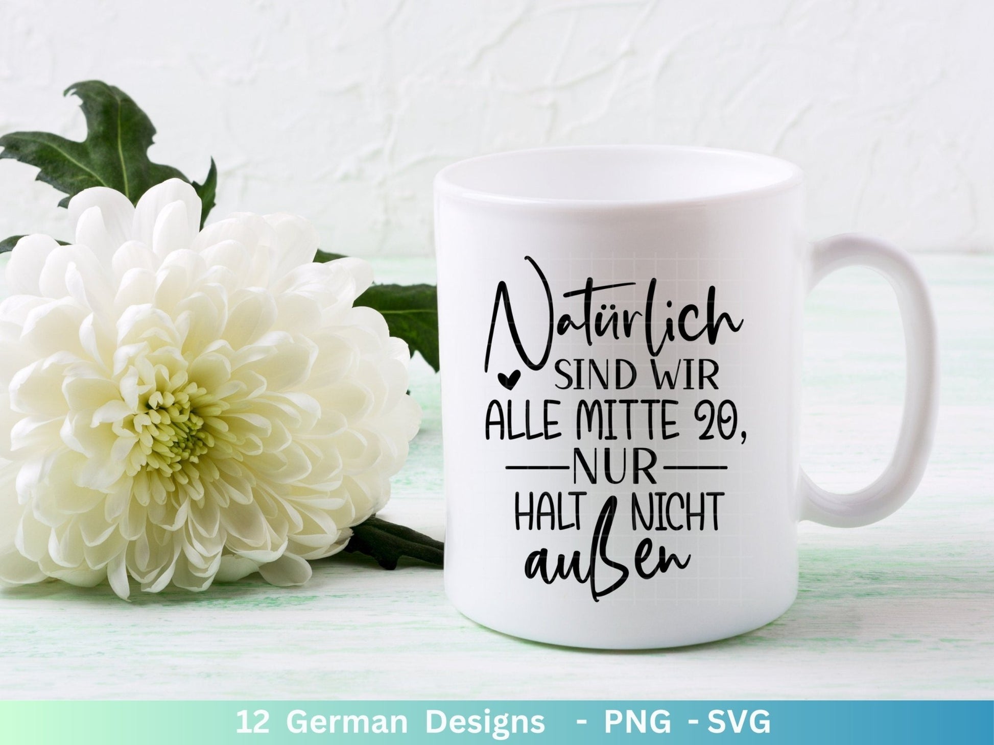 Deutsche Sprüche für Beutel Plotterdatei - Taschensprüche Bundle svg - Jutetasche plotten svg - Cricut Silhouette - Eine von den Juten - EmidaDesign