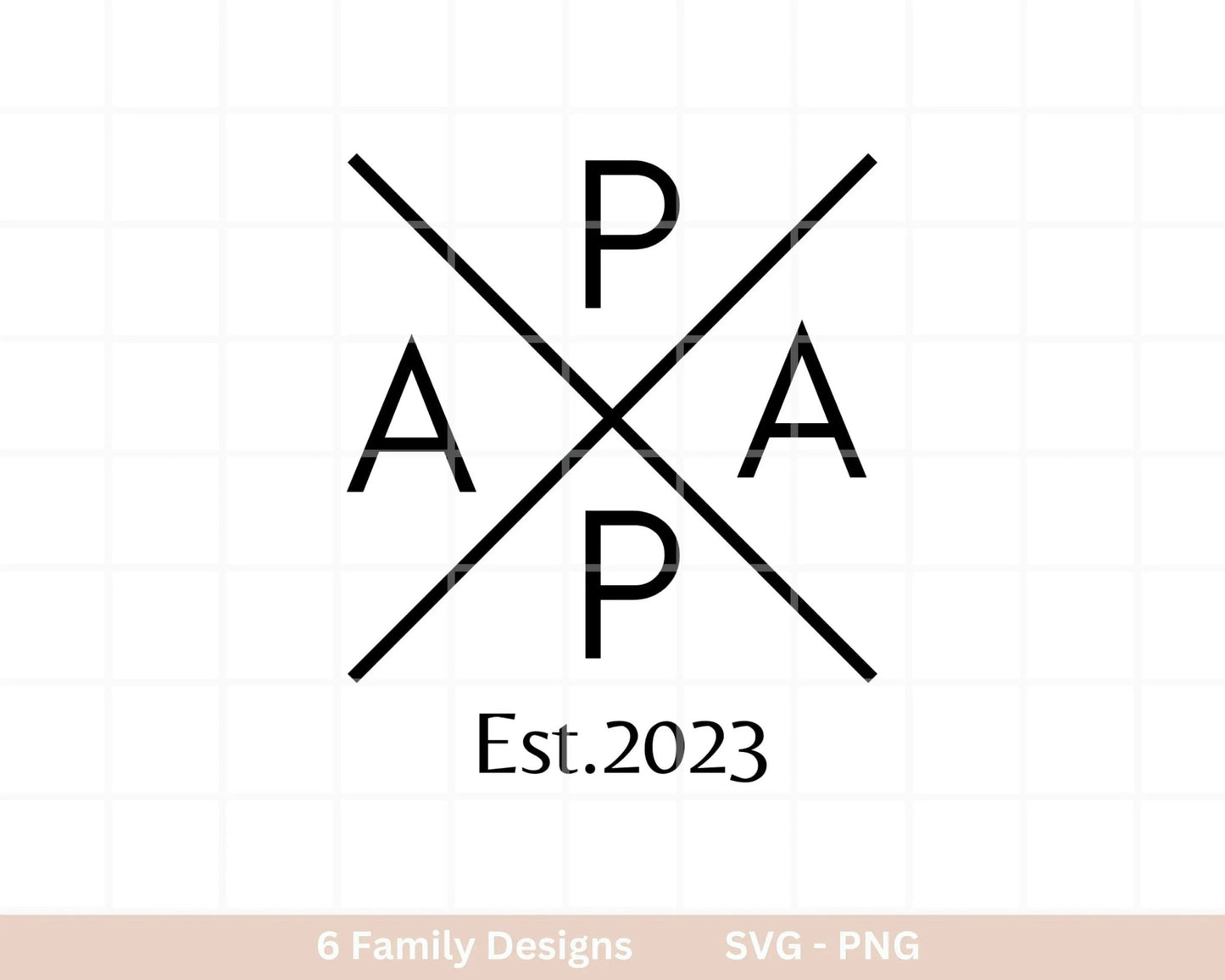 Familiennamen Plotterdatei - Papa svg - Mama svg - Mini svg - Cricut Silhouette Studio - Familienoutfit - Boss Shirt svg - Initialen png