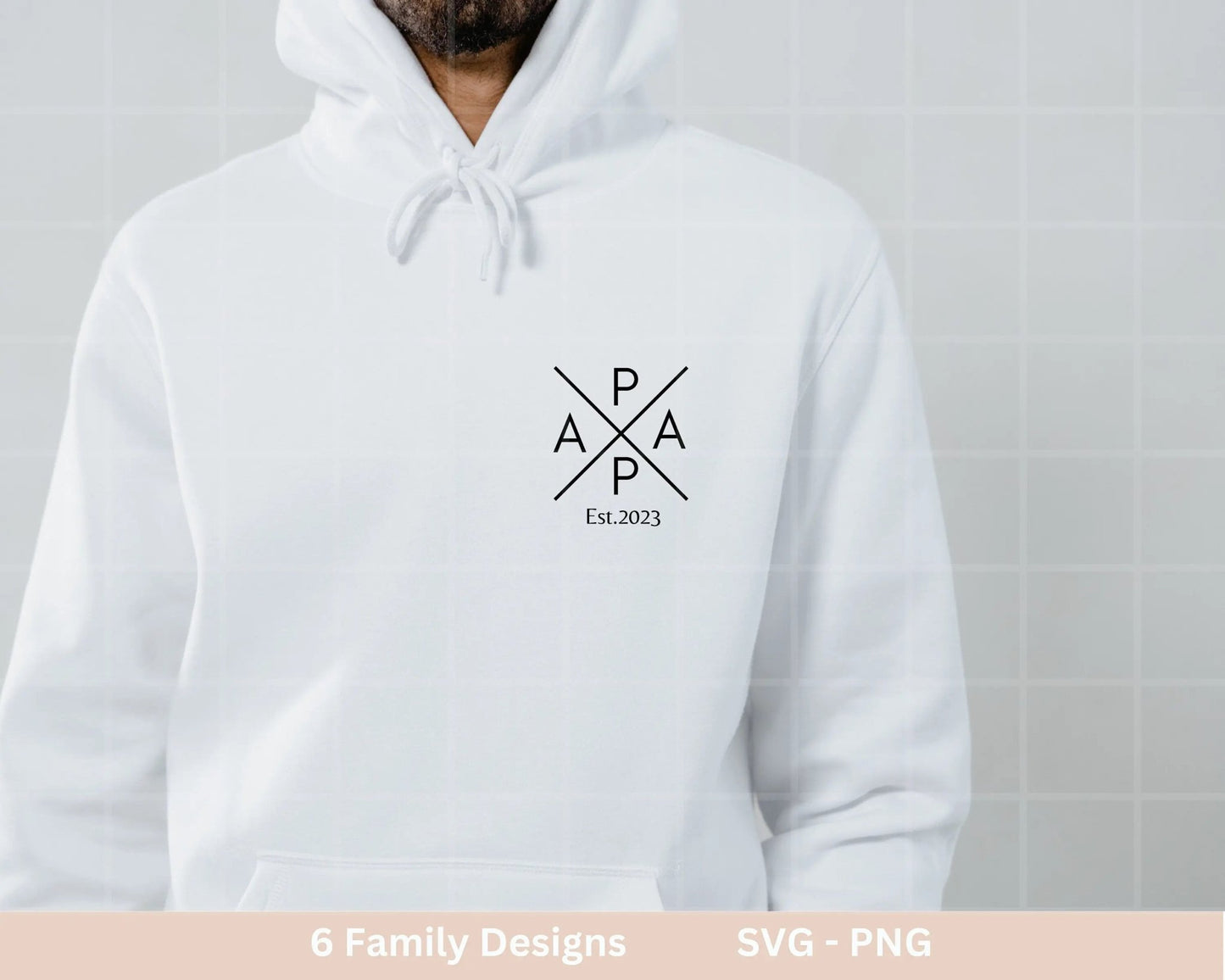 Familiennamen Plotterdatei - Papa svg - Mama svg - Mini svg - Cricut Silhouette Studio - Familienoutfit - Boss Shirt svg - Initialen png