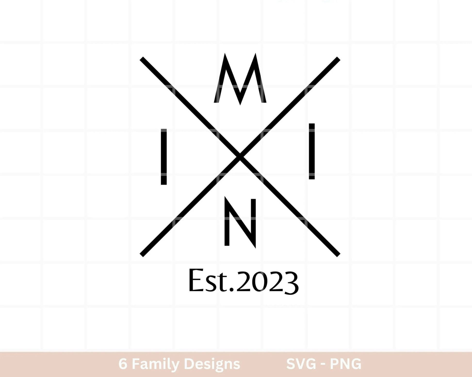 Familiennamen Plotterdatei - Papa svg - Mama svg - Mini svg - Cricut Silhouette Studio - Familienoutfit - Boss Shirt svg - Initialen png