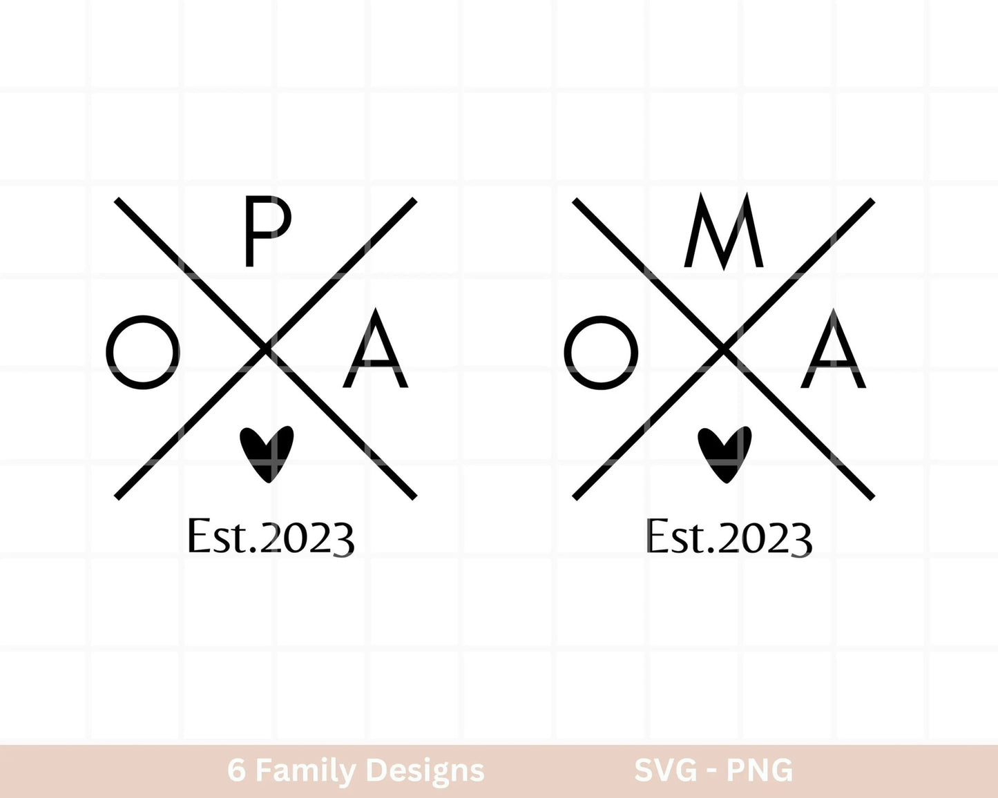 Familiennamen Plotterdatei - Papa svg - Mama svg - Mini svg - Cricut Silhouette Studio - Familienoutfit - Boss Shirt svg - Initialen png