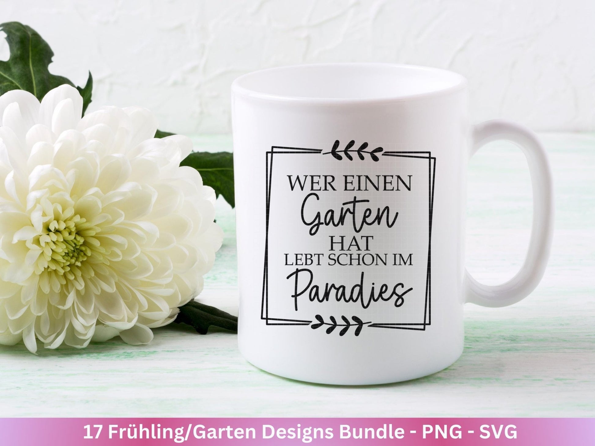 Frühling Plotterdatei - Garten Svg - Laserdatei Frühling - Cricut Svg - Ostern Svg - Frühling Svg - Schubkarre - Gartengeschenke - Home svg - EmidaDesign