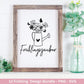 Frühling Plotterdatei - Hallo Frühling - Laserdatei Frühling - Cricut Svg - Ostern Svg - Ostergeschenk - Deutsche Schriftzüge - Frühling Svg - EmidaDesign