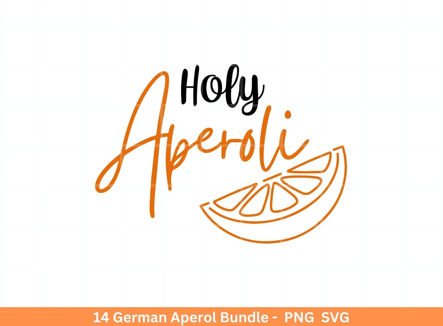 German Aperol svg png Bundle - Holy Aperoli svg - Aperol Spritztour svg - Cricut Silhouette Studio Plotterdatei SVG - Digital - Shirt svg