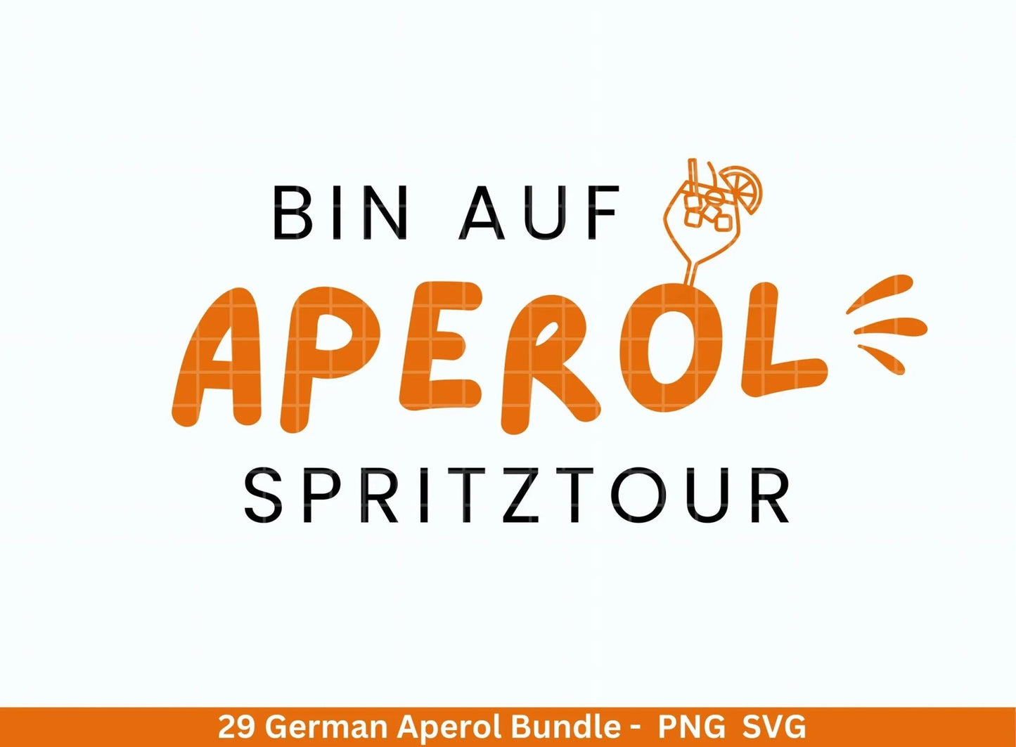 German Aperol svg png Bundle - Holy Aperoli svg - Aperol Spritztour svg - Cricut Silhouette Studio Plotterdatei SVG - Digital - Shirt svg