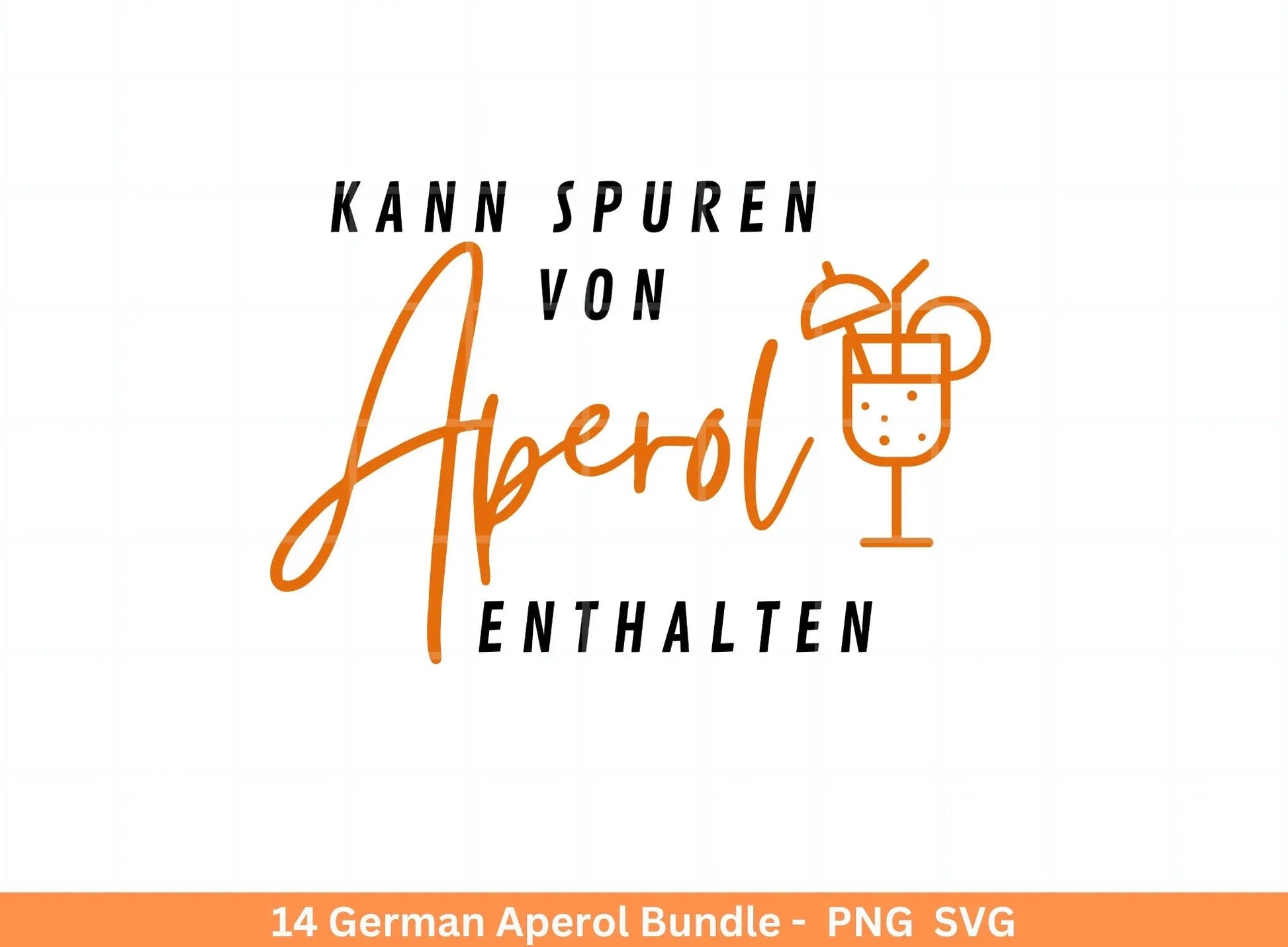 German Aperol svg png Bundle - Holy Aperoli svg - Aperol Spritztour svg - Cricut Silhouette Studio Plotterdatei SVG - Digital - Shirt svg