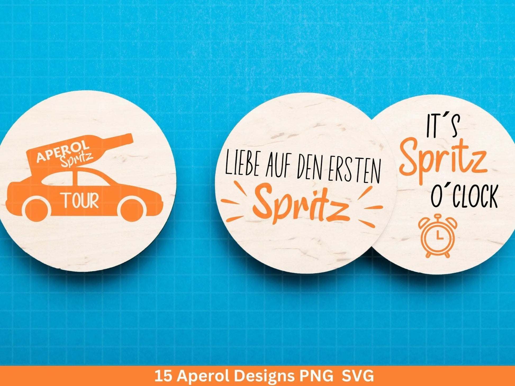 German Aperol svg png Bundle - Holy Aperoli svg - Aperol Spritztour svg - Cricut Silhouette Studio Plotterdatei SVG - Digital - Shirt svg