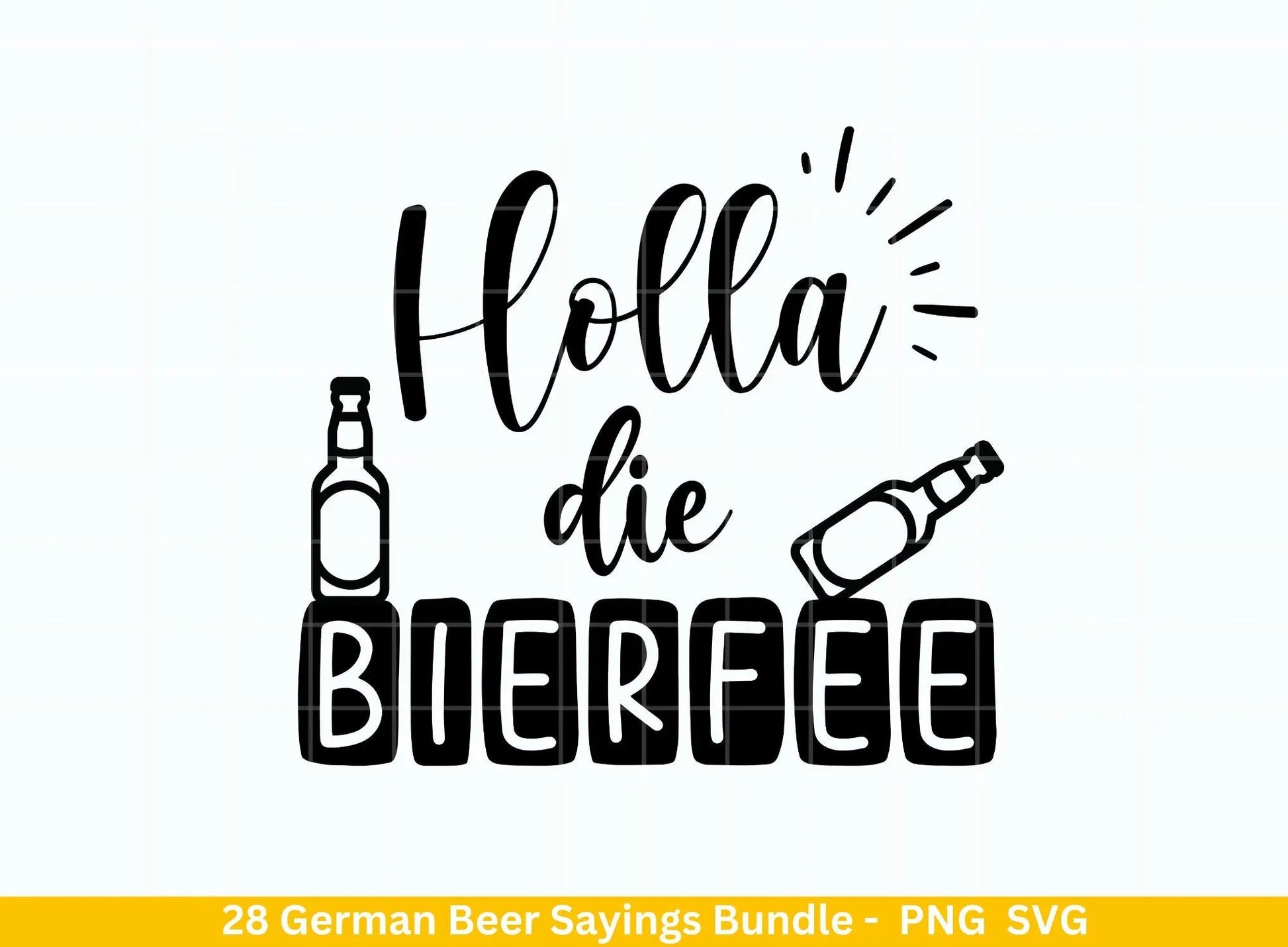 German Bier Sprüche svg png Bundle - Alkohol svg - drinks svg - Cricut Silhouette Studio Plotterdatei SVG - deutsche Sprüche svg - Bier svg