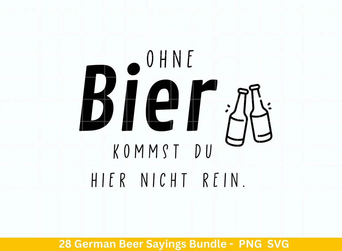 German Bier Sprüche svg png Bundle - Alkohol svg - drinks svg - Cricut Silhouette Studio Plotterdatei SVG - deutsche Sprüche svg - Bier svg