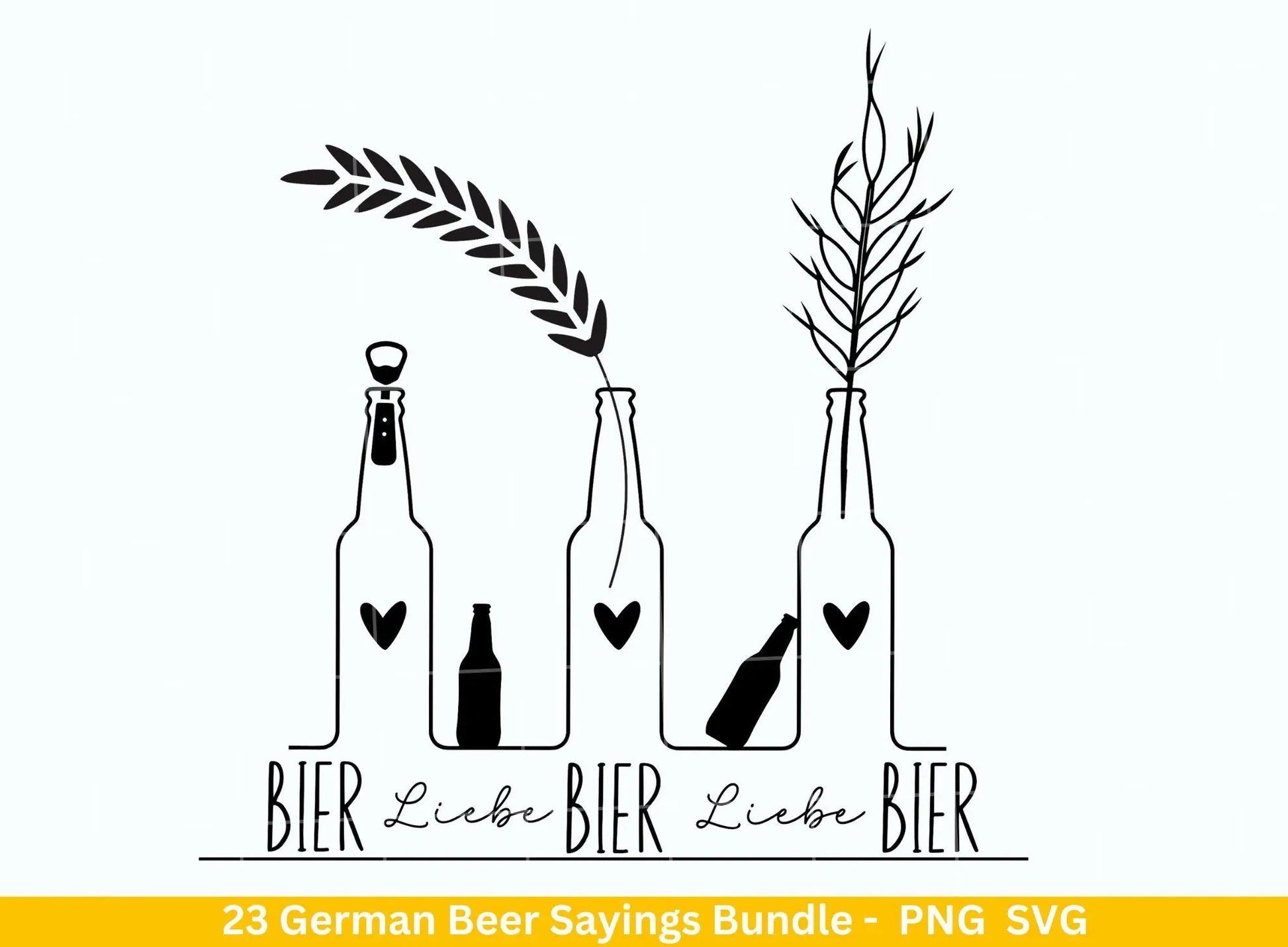 German Bier Sprüche svg png Bundle - Alkohol svg - drinks svg - Cricut Silhouette Studio Plotterdatei SVG - deutsche Sprüche svg - Bier svg