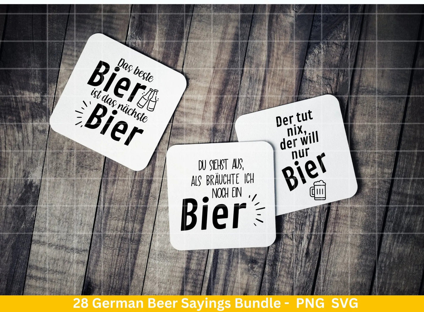 German Bier Sprüche svg png Bundle - Alkohol svg - drinks svg - Cricut Silhouette Studio Plotterdatei SVG - deutsche Sprüche svg - Bier svg