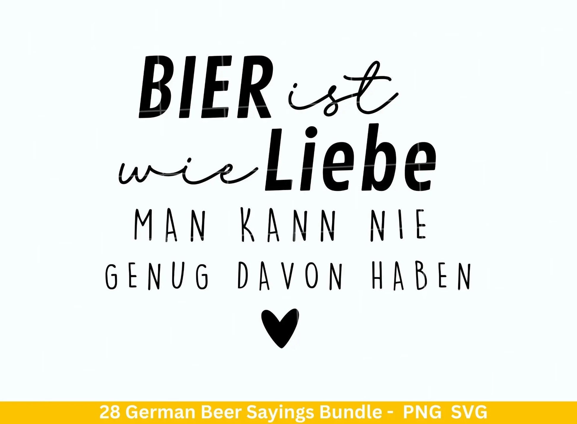 German Bier Sprüche svg png Bundle - Alkohol svg - drinks svg - Cricut Silhouette Studio Plotterdatei SVG - deutsche Sprüche svg - Bier svg