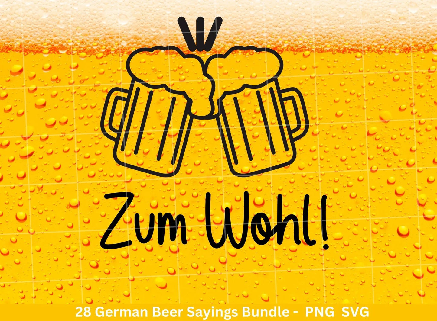 German Bier Sprüche svg png Bundle - Alkohol svg - drinks svg - Cricut Silhouette Studio Plotterdatei SVG - deutsche Sprüche svg - Bier svg