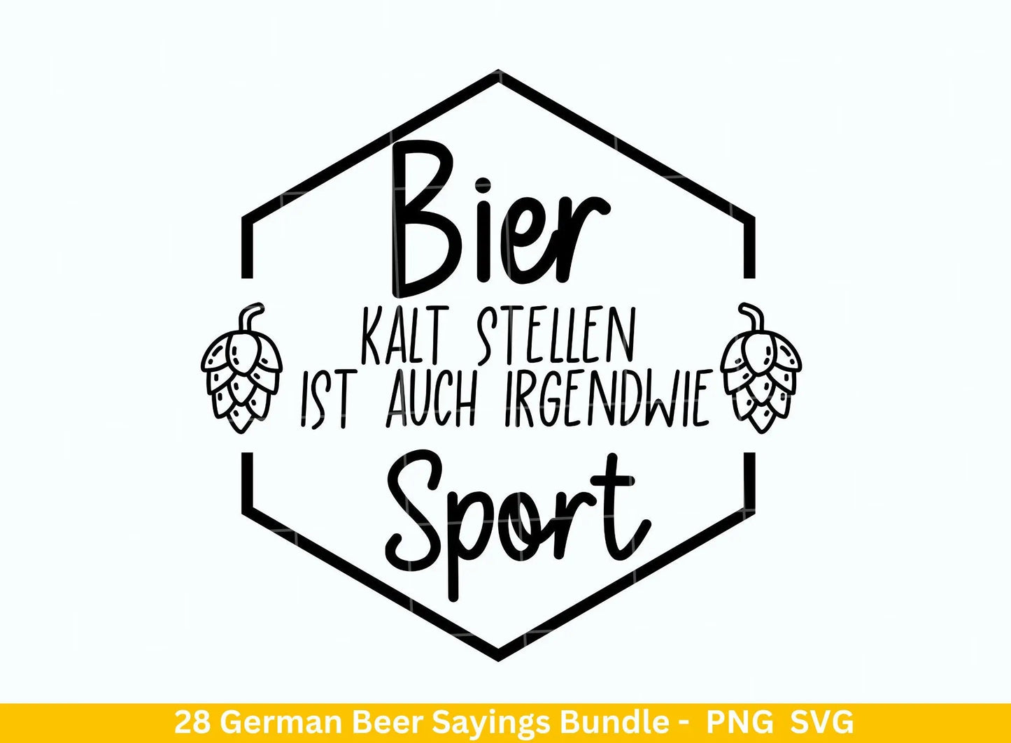 German Bier Sprüche svg png Bundle - Alkohol svg - drinks svg - Cricut Silhouette Studio Plotterdatei SVG - deutsche Sprüche svg - Bier svg