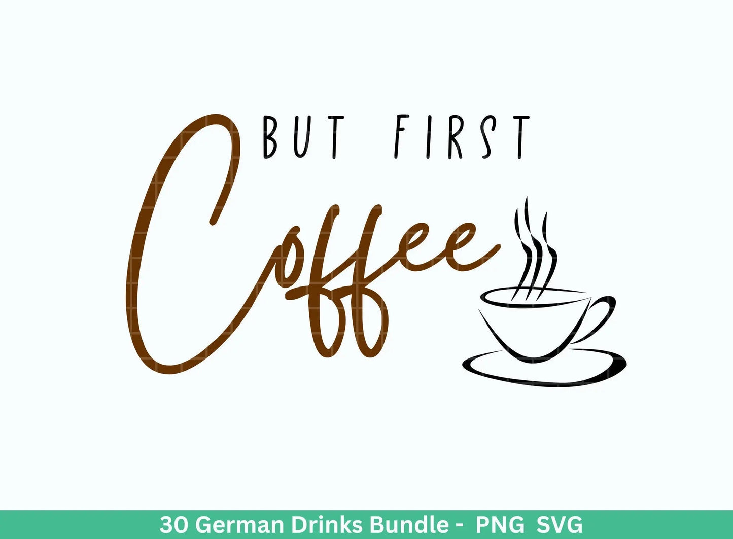 German drinks svg png Bundle - Alkohol svg - Lillet svg - Cricut Silhouette Studio Plotterdatei SVG - Coffee svg - deutsche Sprüche svg