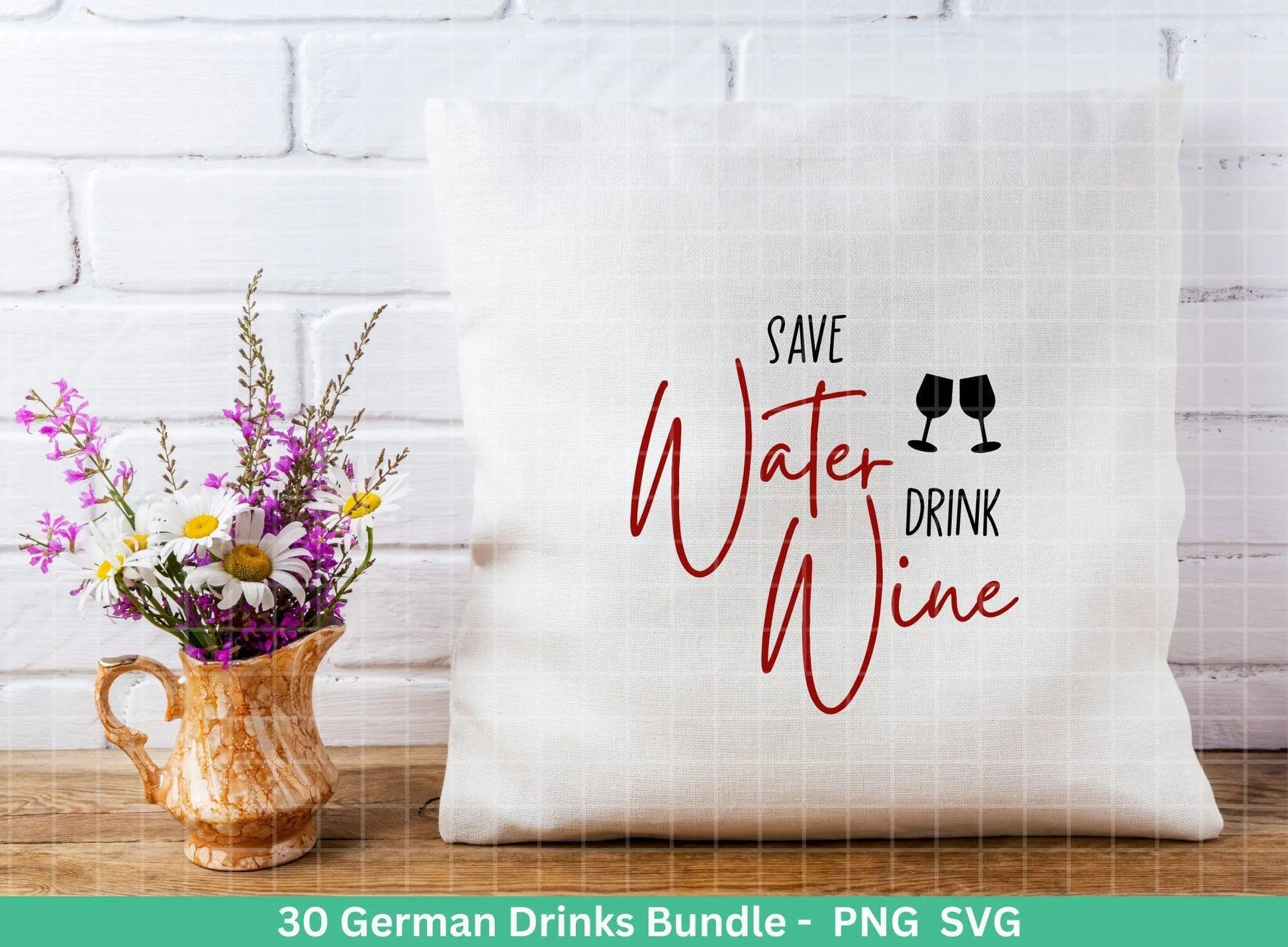 German drinks svg png Bundle - Alkohol svg - Lillet svg - Cricut Silhouette Studio Plotterdatei SVG - Coffee svg - deutsche Sprüche svg