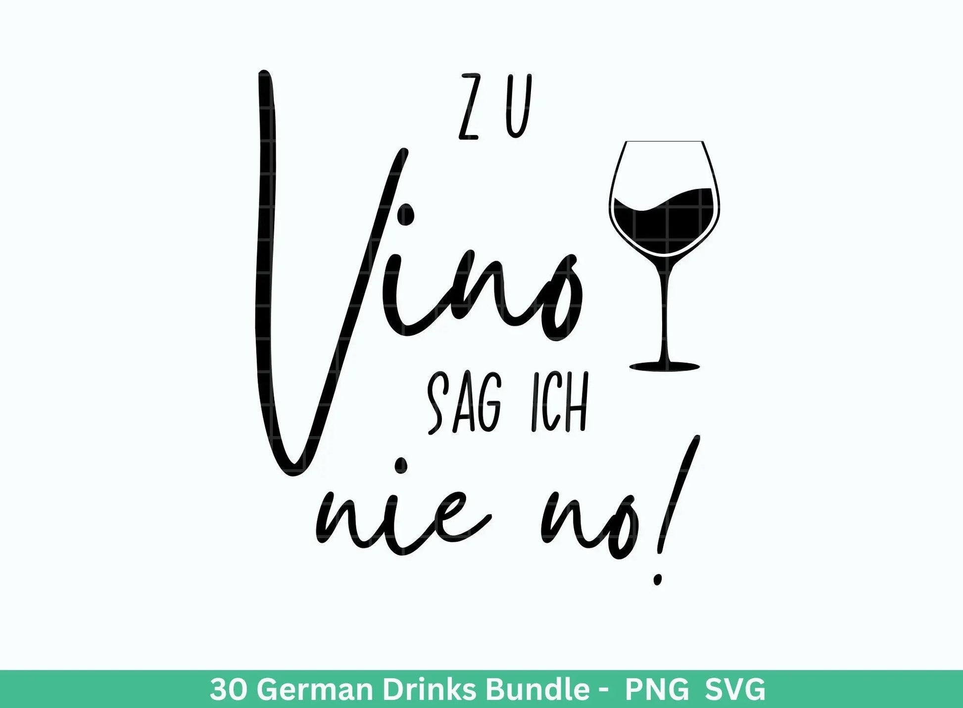 German drinks svg png Bundle - Alkohol svg - Lillet svg - Cricut Silhouette Studio Plotterdatei SVG - Coffee svg - deutsche Sprüche svg