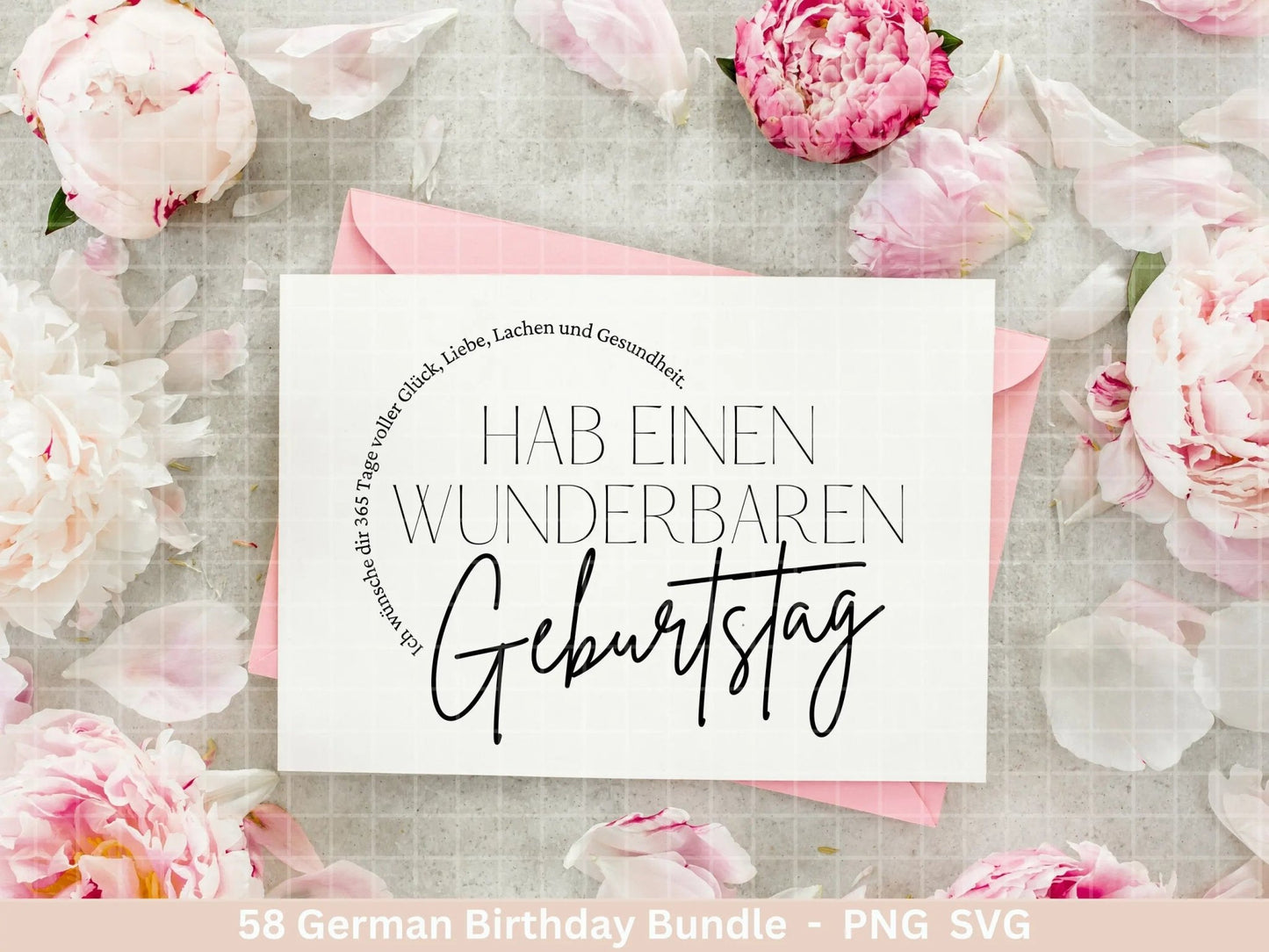 German Geburtstag Plotterdatei Bundle svg - Geburtstagssprüche deutsch - Geburtstag Cricut Silhouette - Geburtstag Schriftzüge - Digistamp