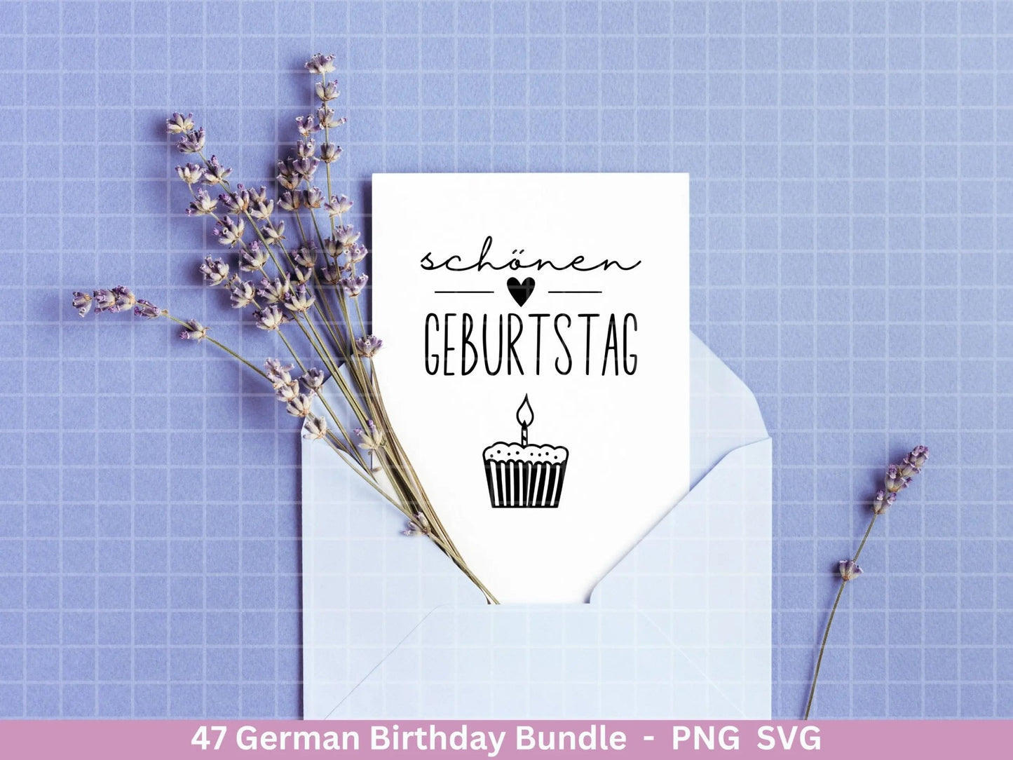 German Geburtstag Plotterdatei Bundle svg - Geburtstagssprüche deutsch - Geburtstag Cricut Silhouette - Geburtstag Schriftzüge - Digistamp