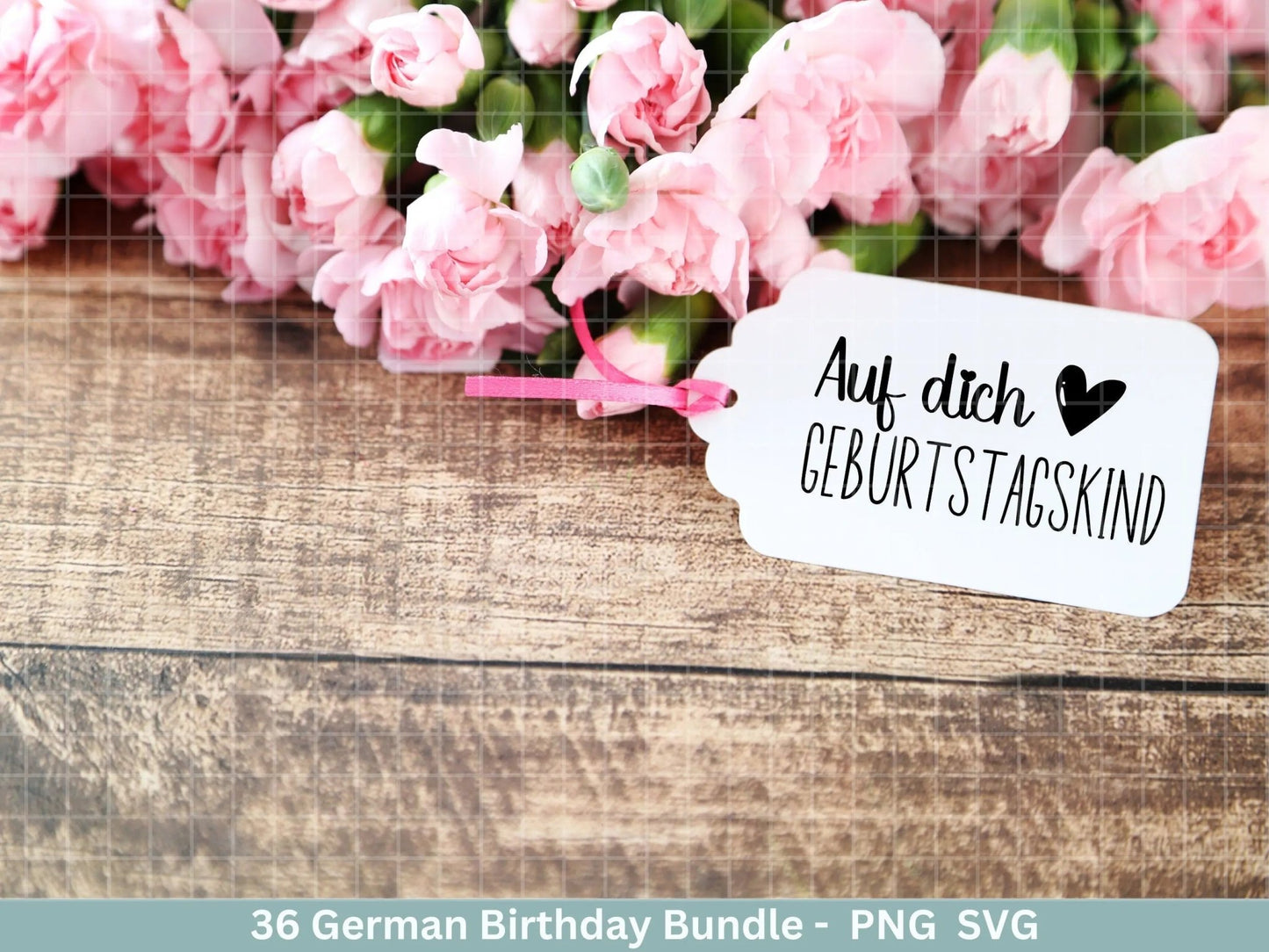 German Geburtstag Plotterdatei Bundle svg - Geburtstagssprüche deutsch - Geburtstag Cricut Silhouette - Geburtstag Schriftzüge - Digistamp