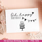 German Geburtstag Plotterdatei Bundle svg - Geburtstagssprüche deutsch - Geburtstag Cricut Silhouette - Geburtstag Schriftzüge - Digistamp