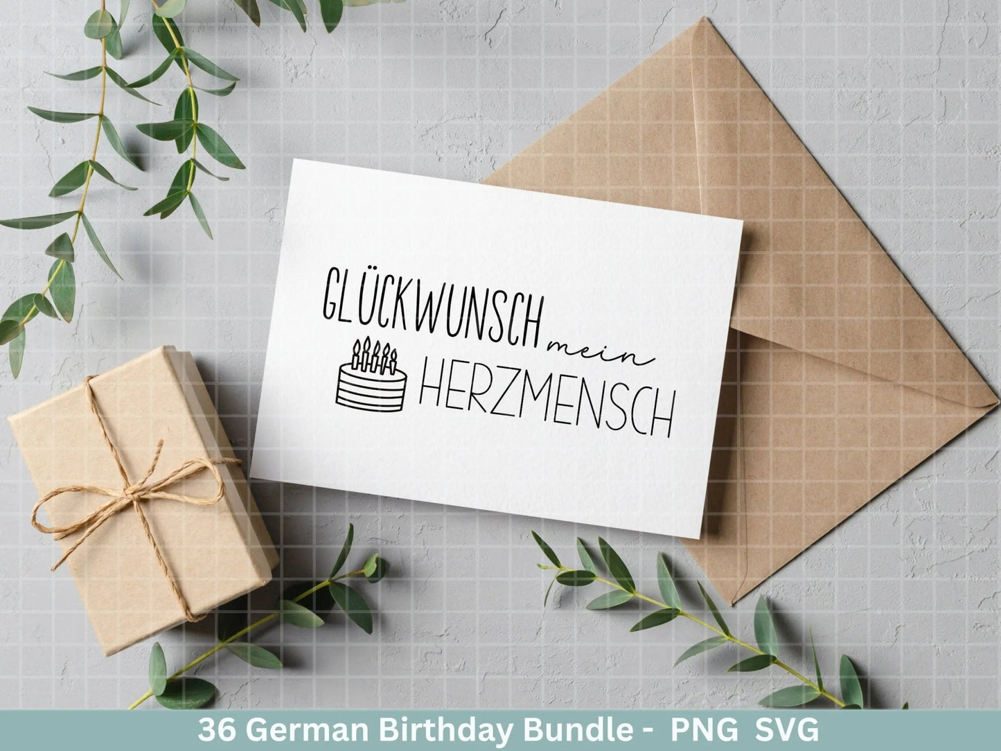 German Geburtstag Plotterdatei Bundle svg - Geburtstagssprüche deutsch - Geburtstag Cricut Silhouette - Geburtstag Schriftzüge - Digistamp