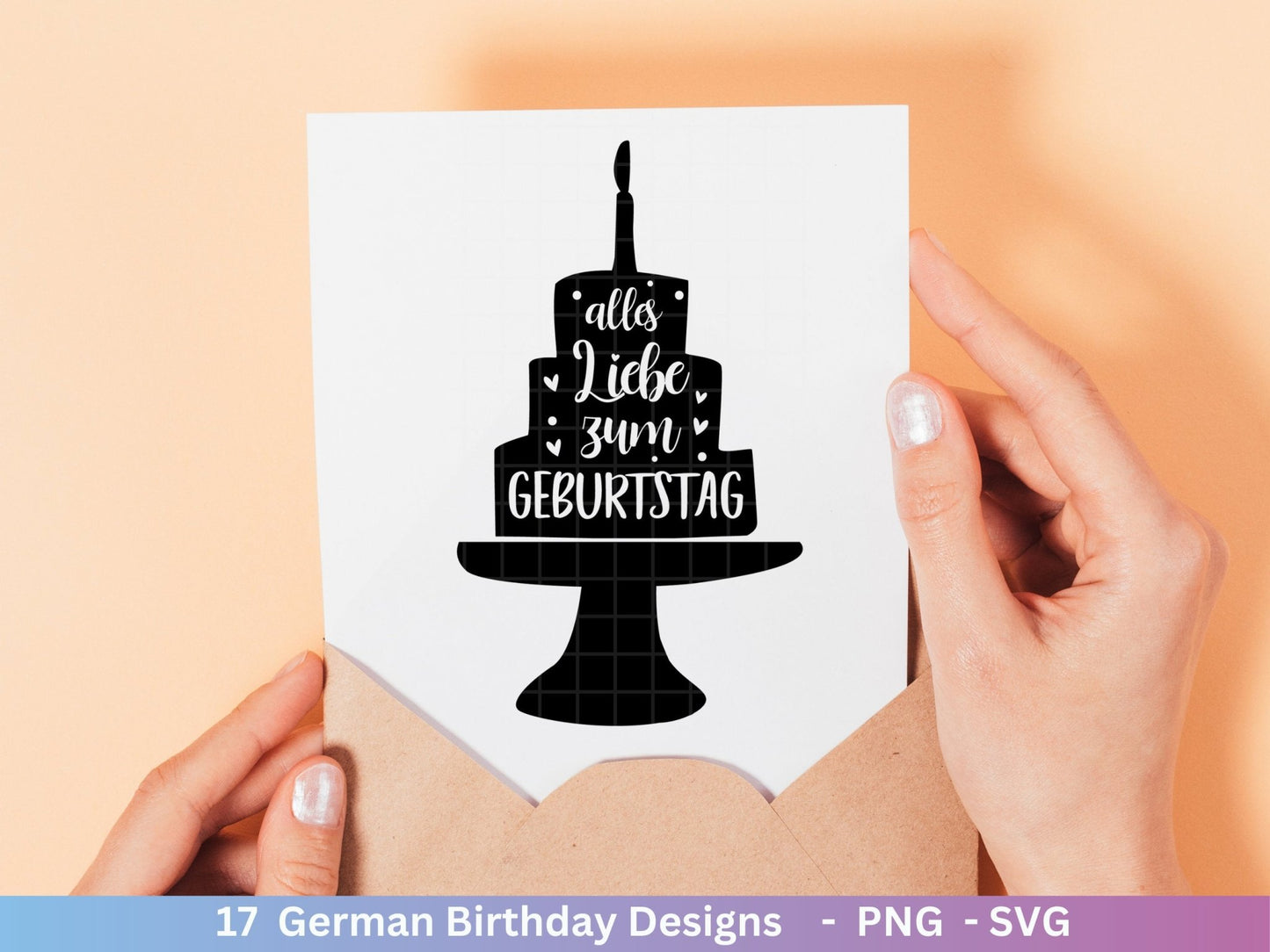 German Geburtstag Plotterdatei Bundle svg - Geburtstagssprüche deutsch - Geburtstag Cricut Silhouette - Geburtstag Schriftzüge - Digistamp - EmidaDesign