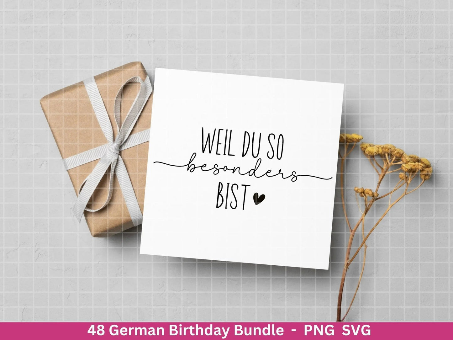 German Geburtstag Plotterdatei Bundle svg - Geburtstagssprüche deutsch - Geburtstag Cricut Silhouette - Geburtstag Schriftzüge - Digistamp