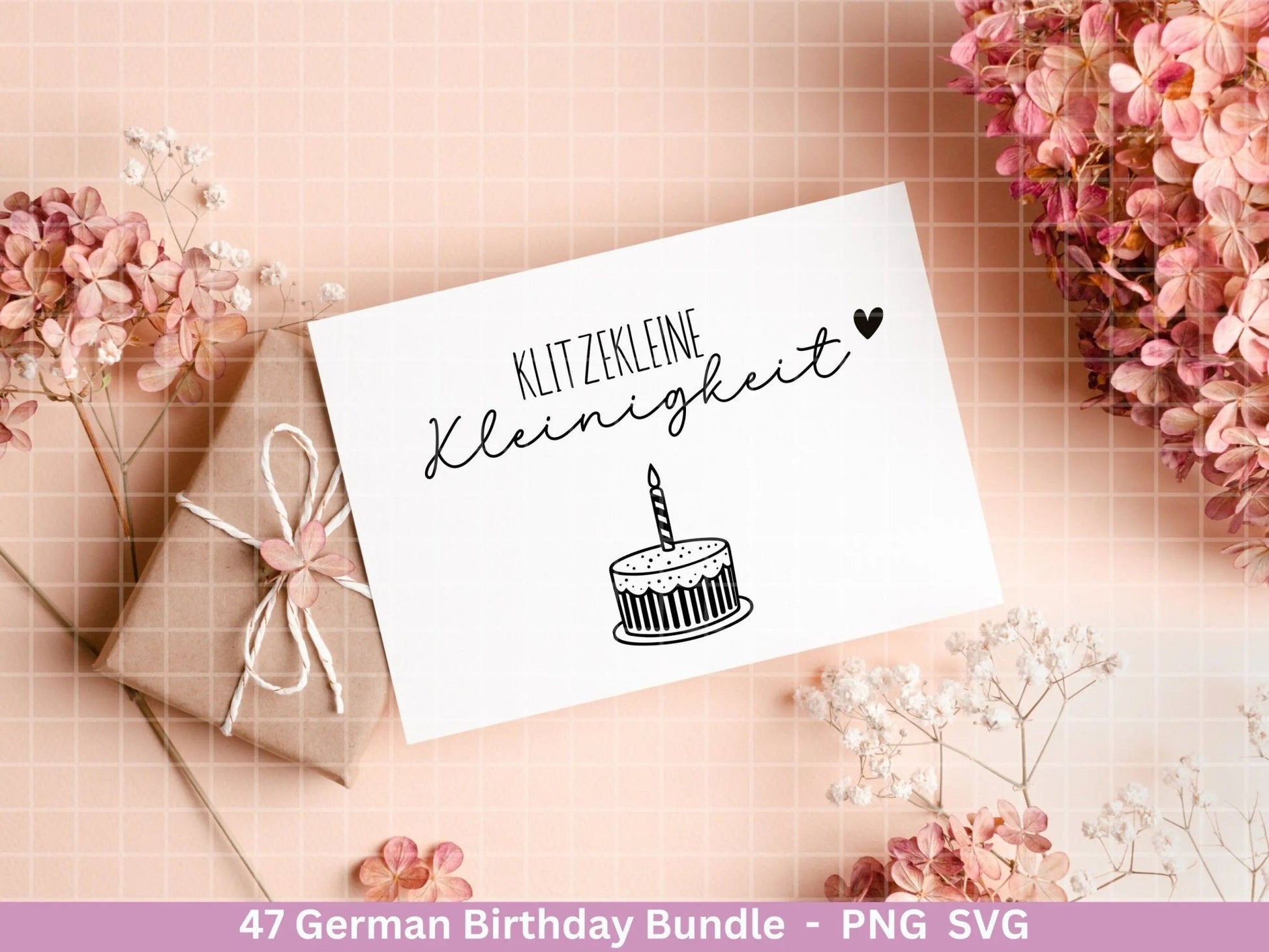 German Geburtstag Plotterdatei Bundle svg - Geburtstagssprüche deutsch - Geburtstag Cricut Silhouette - Geburtstag Schriftzüge - Digistamp