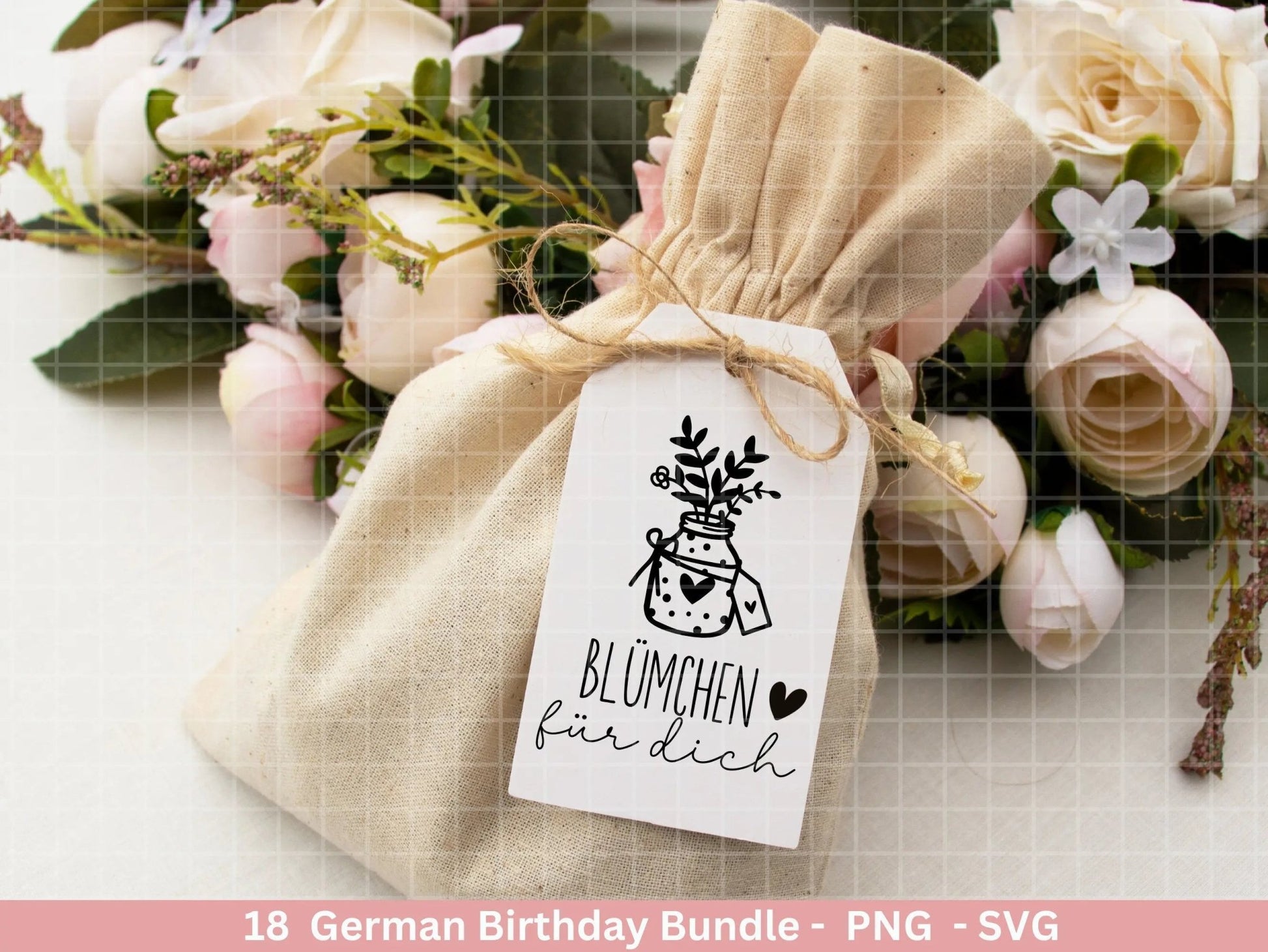 German Geburtstag Plotterdatei Bundle svg - Geburtstagssprüche deutsch - Geburtstag Cricut Silhouette - Geburtstag Schriftzüge - Digistamp