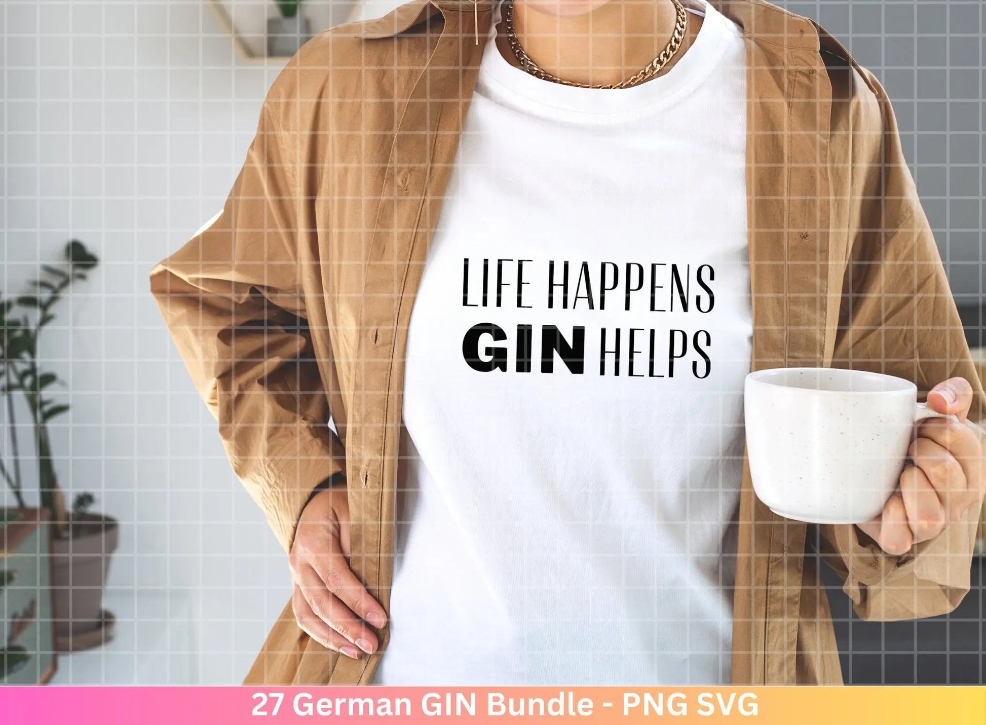 German Gin svg png Bundle - Ginsprüche svg - deutsche Sprüche svg - Alkohol svg - Cricut Silhouette Studio Plotterdatei SVG - Digital