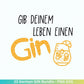 German Gin svg png Bundle - Ginsprüche svg - deutsche Sprüche svg - Alkohol svg - Cricut Silhouette Studio Plotterdatei SVG - Digital