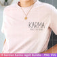 German Karma regelt das svg png Bundle - Karma regelt Plotterdatei - deutsche Sprüche svg - Shirt Design Svg - Cricut Silhouette Studio