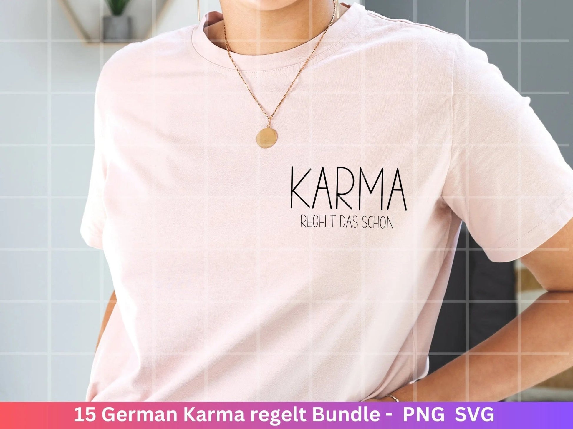 German Karma regelt das svg png Bundle - Karma regelt Plotterdatei - deutsche Sprüche svg - Shirt Design Svg - Cricut Silhouette Studio