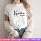 German Karma regelt das svg png Bundle - Karma regelt Plotterdatei - deutsche Sprüche svg - Shirt Design Svg - Cricut Silhouette Studio