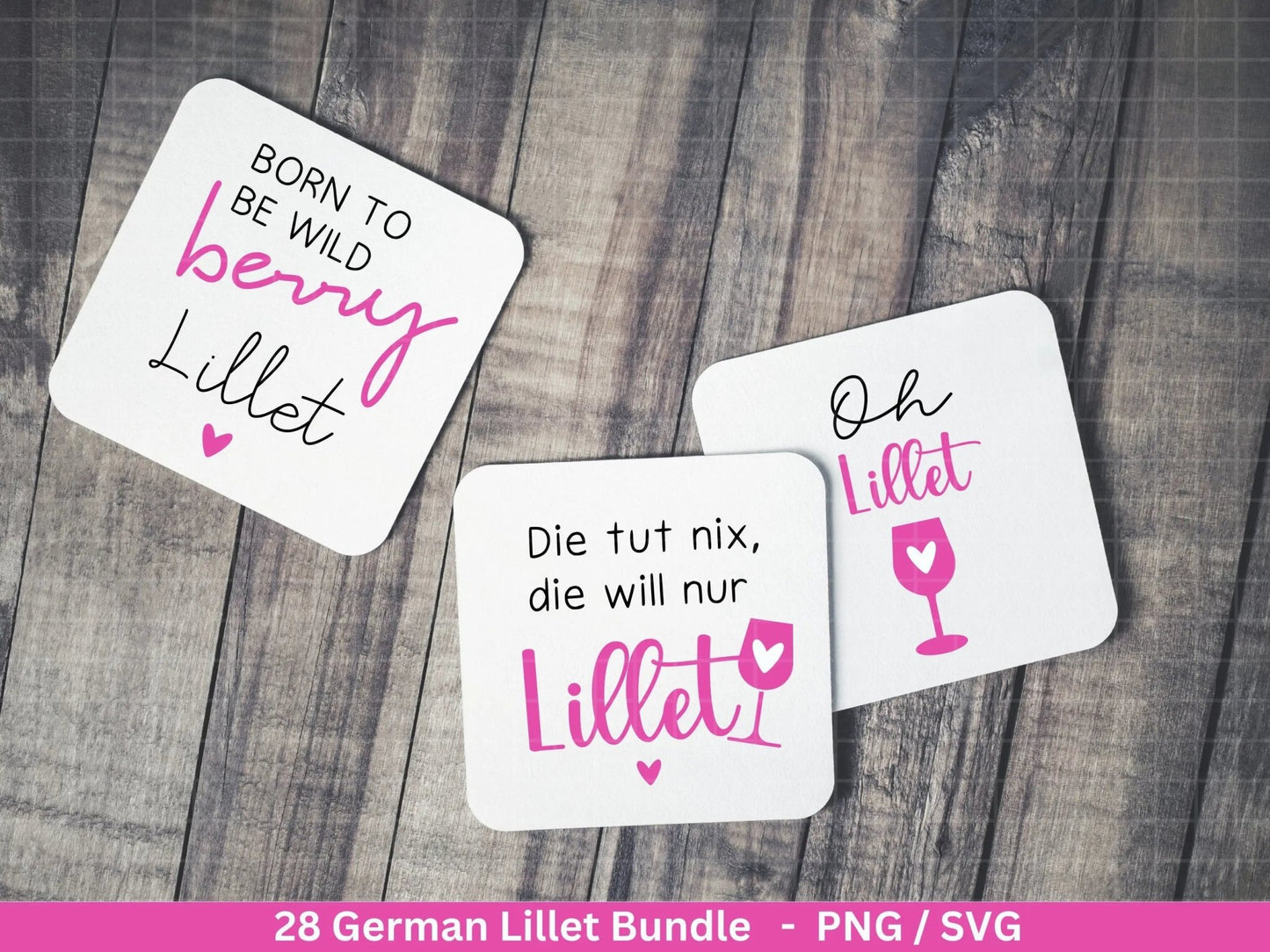 German Lillet svg png Bundle - Wildberry Lillet svg - Alcohol svg - Cricut Silhouette Studio Plotterdatei SVG - Digital - Shirt Design svg