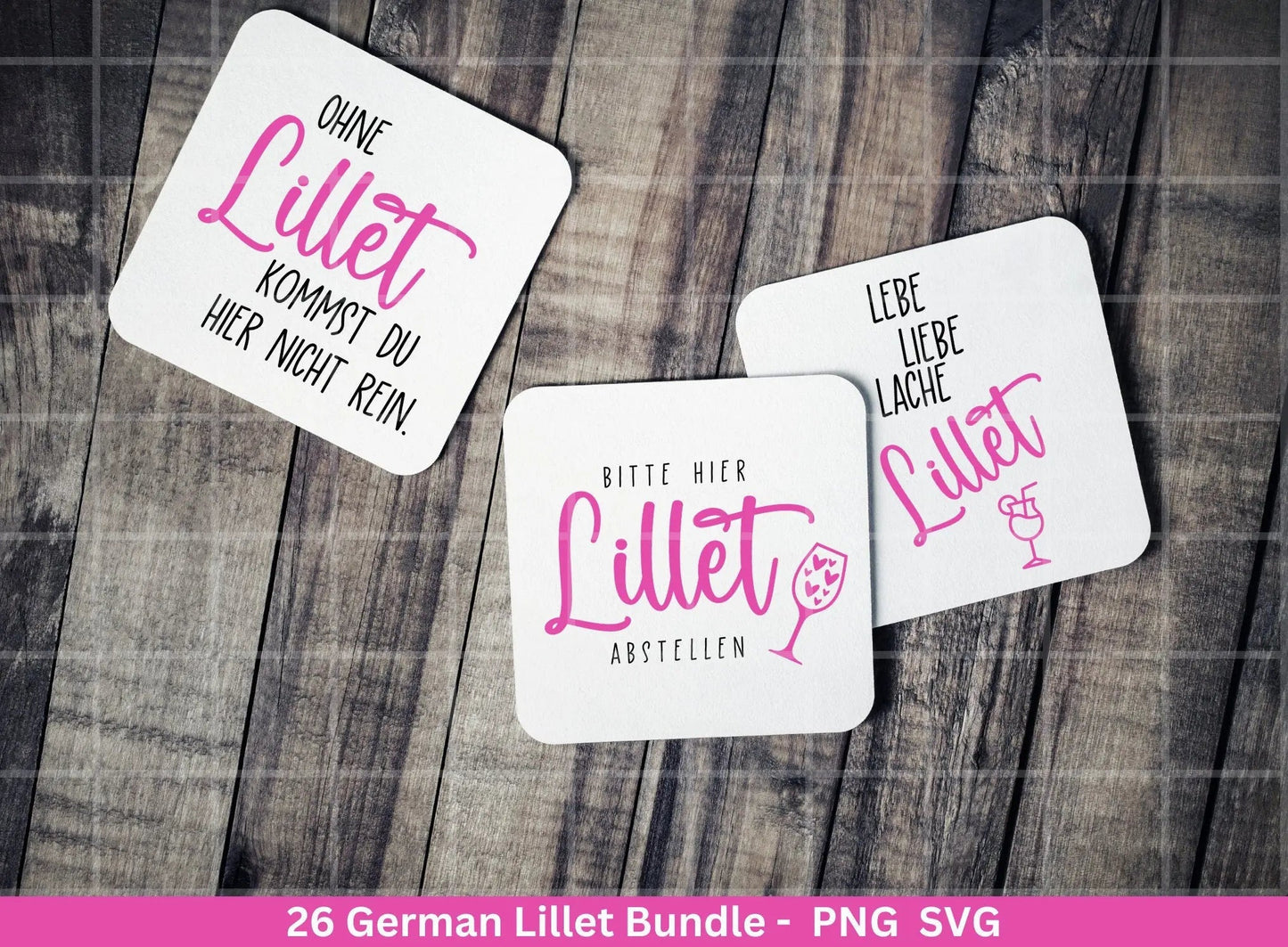 German Lillet svg png Bundle - Wildberry Lillet svg - Alcohol svg - Cricut Silhouette Studio Plotterdatei SVG - Digital - Shirt Design svg