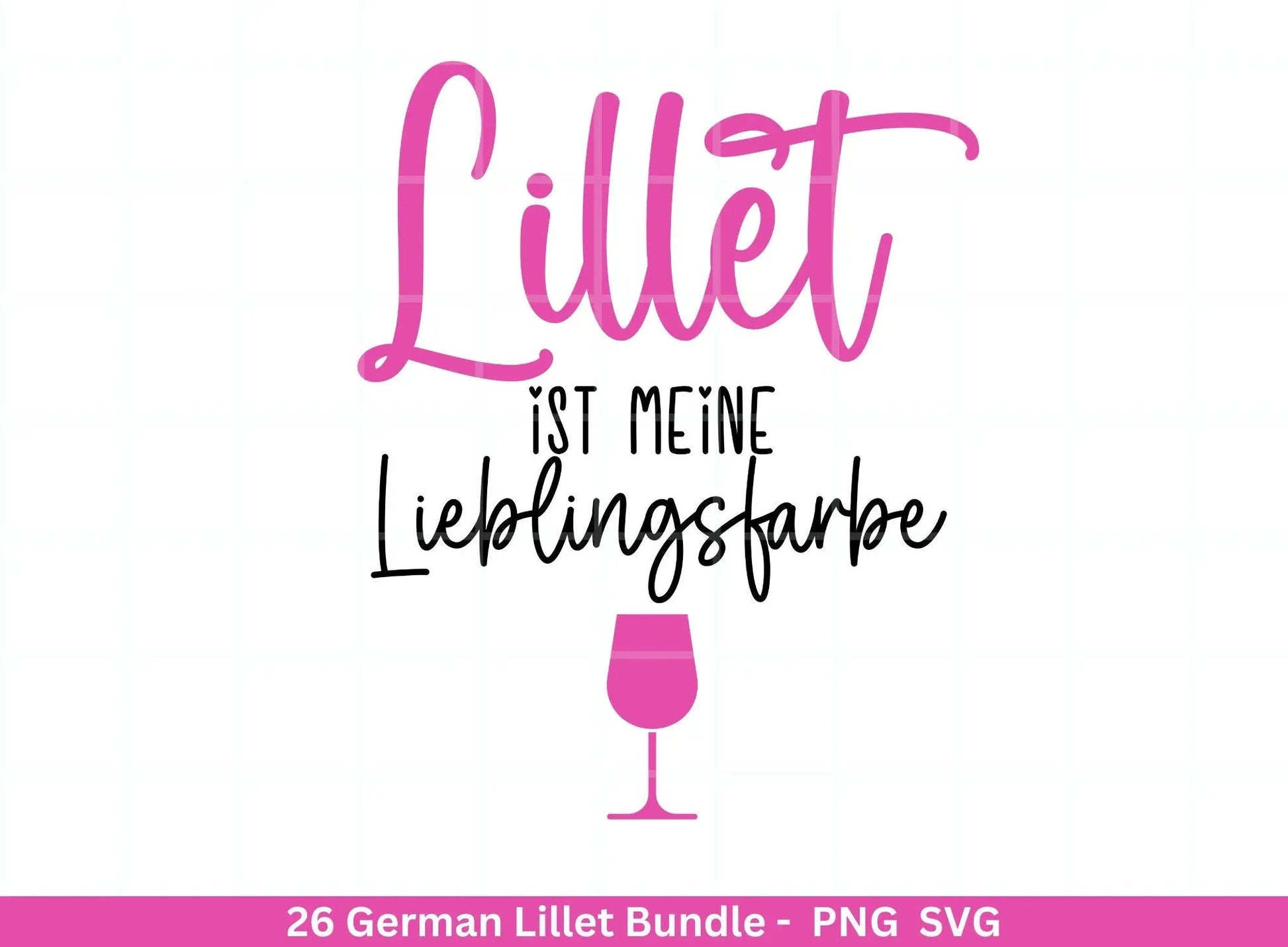 German Lillet svg png Bundle - Wildberry Lillet svg - Alcohol svg - Cricut Silhouette Studio Plotterdatei SVG - Digital - Shirt Design svg