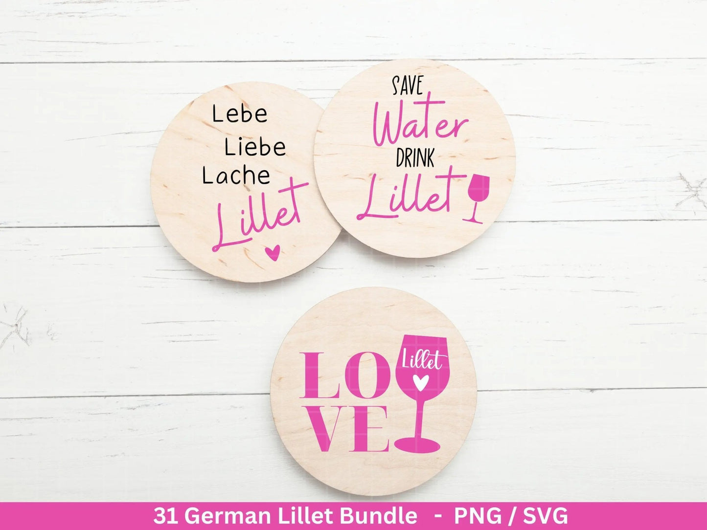 German Lillet svg png Bundle - Wildberry Lillet svg - Alcohol svg - Cricut Silhouette Studio Plotterdatei SVG - Digital - Shirt Design svg