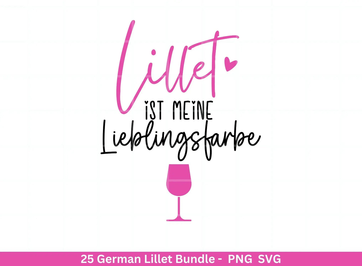 German Lillet svg png Bundle - Wildberry Lillet svg - Alcohol svg - Cricut Silhouette Studio Plotterdatei SVG - Digital - Shirt Design svg