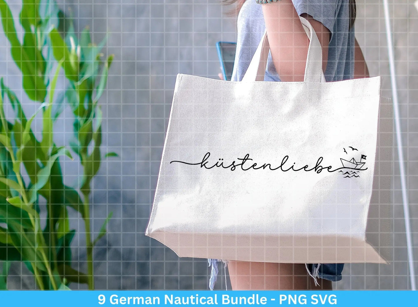 German Nautical Bundle - Moin Plotterdatei - Maritim svg - Nautical Clipart - Leuchtturm svg - Maritime Wörter svg - Heimathafen svg Cricut