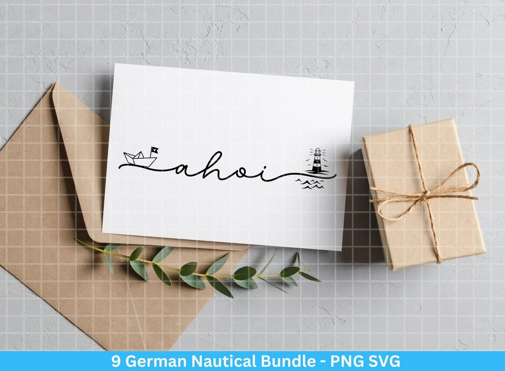 German Nautical Bundle - Moin Plotterdatei - Maritim svg - Nautical Clipart - Leuchtturm svg - Maritime Wörter svg - Heimathafen svg Cricut