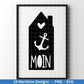 German Nautical Bundle - Moin Plotterdatei - Maritim svg - Nautical Clipart - Leuchtturm svg - Möwen svg - Wilkommen im Norden svg - Cricut