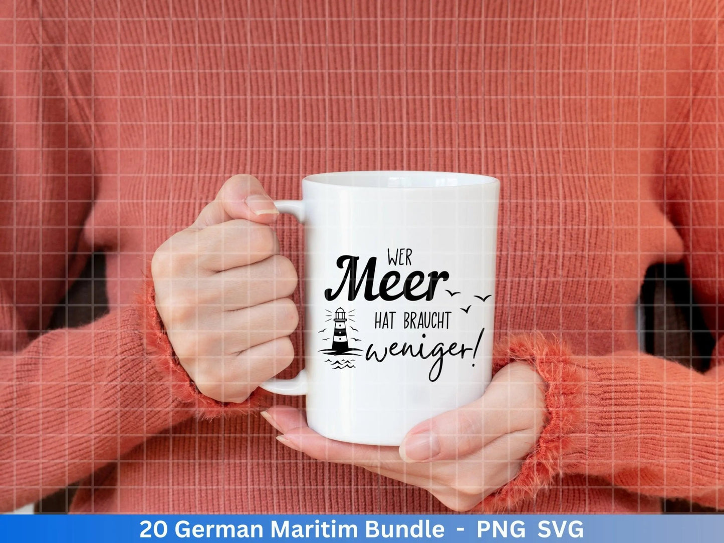 German Nautical Bundle - Moin Plotterdatei - Maritim svg - Nautical Clipart - Leuchtturm svg - Möwen svg - Wilkommen im Norden svg - Cricut