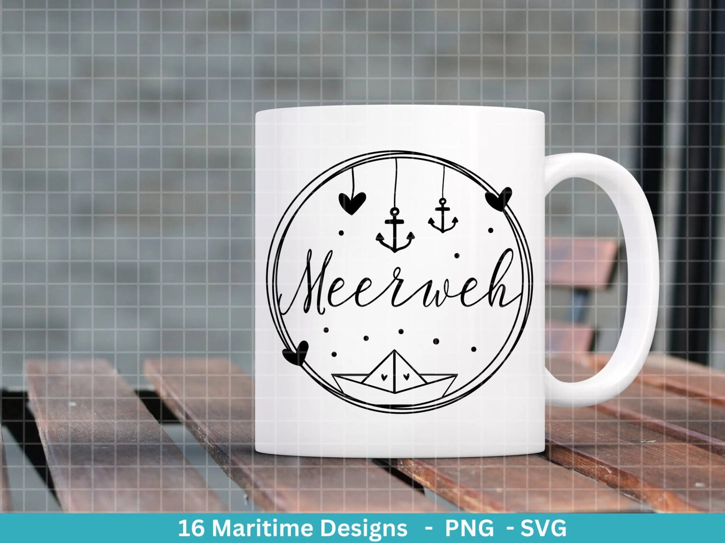 German Nautical Bundle - Moin Plotterdatei - Maritim svg - Nautical Clipart - Leuchtturm svg - Möwen svg - Wilkommen im Norden svg - Cricut