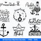 German Nautical Bundle - Moin Plotterdatei - Maritim svg - Nautical Clipart - Leuchtturm svg - Möwen svg - Wilkommen im Norden svg - Cricut - EmidaDesign