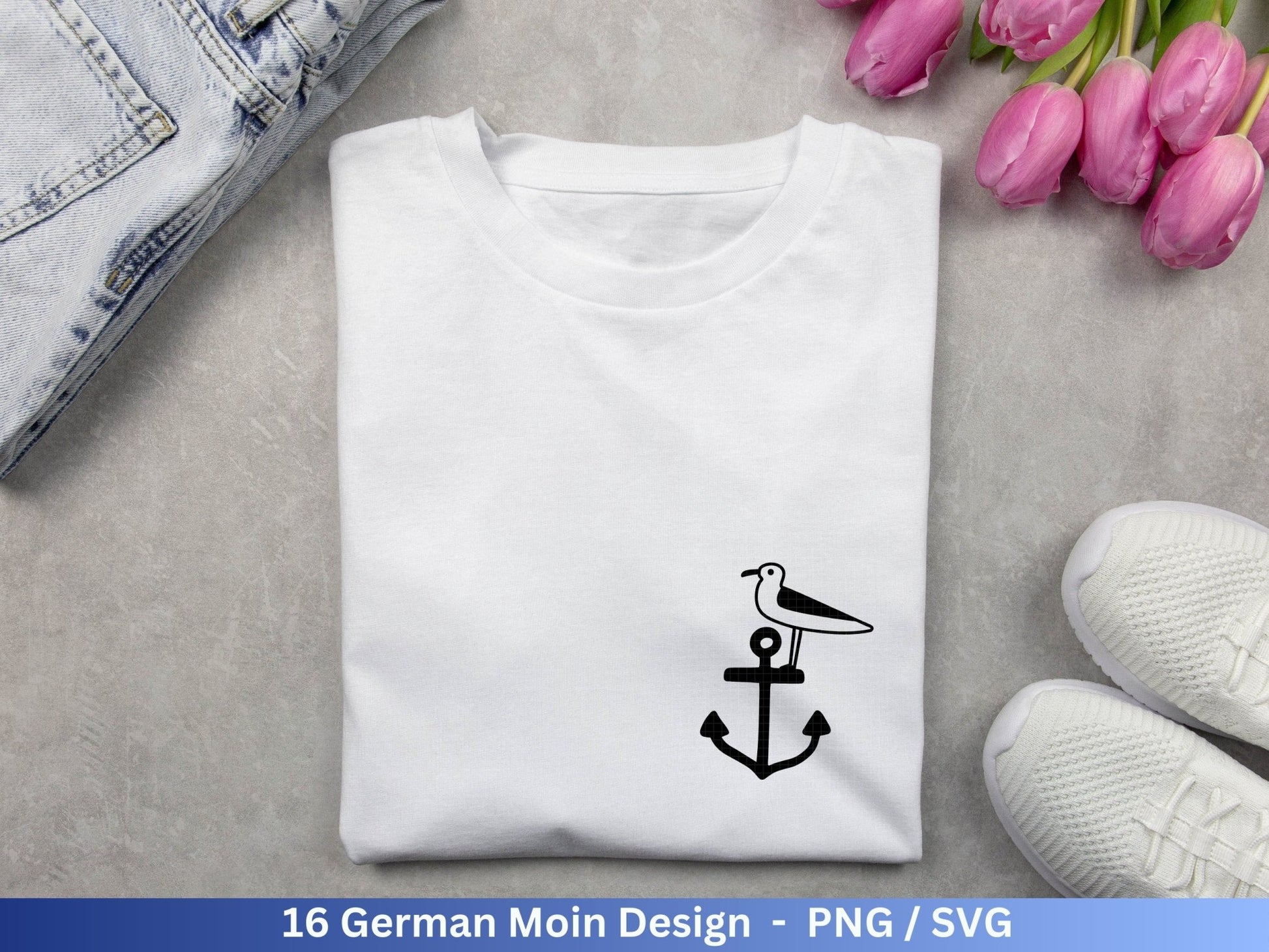 German Nautical Bundle - Moin Plotterdatei - Maritim svg - Nautical Clipart - Leuchtturm svg - Möwen svg - Wilkommen im Norden svg - Cricut