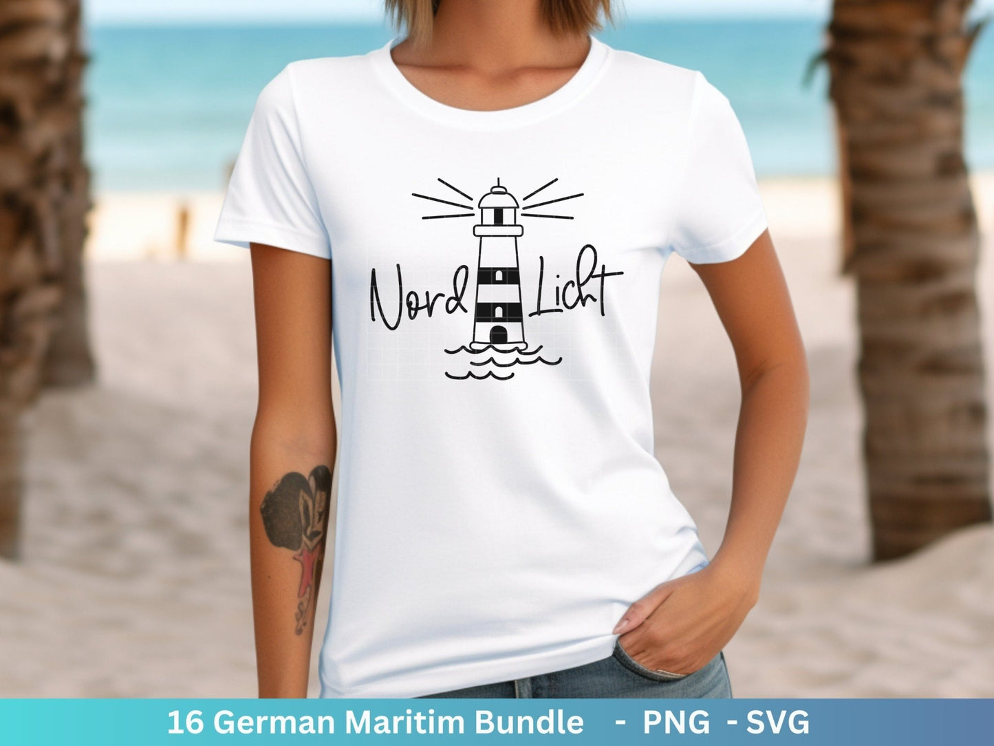 German Nautical Bundle - Moin Plotterdatei - Maritim svg - Nautical Clipart - Leuchtturm svg - Möwen svg - Wilkommen im Norden svg - Cricut - EmidaDesign