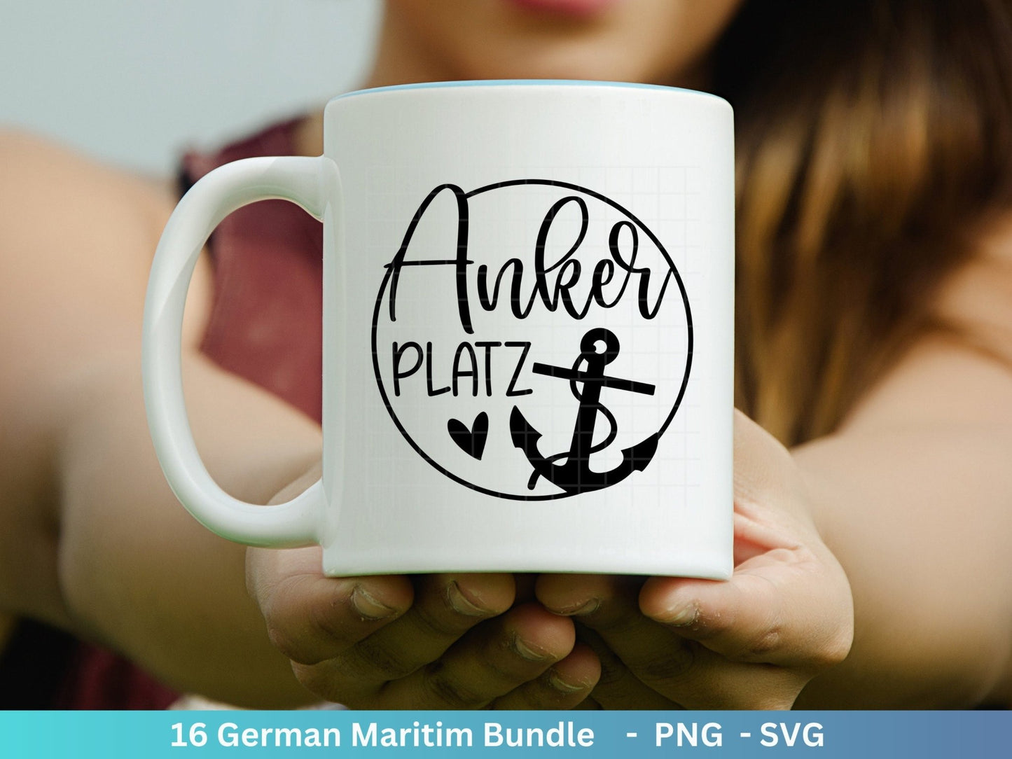 German Nautical Bundle - Moin Plotterdatei - Maritim svg - Nautical Clipart - Leuchtturm svg - Möwen svg - Wilkommen im Norden svg - Cricut - EmidaDesign