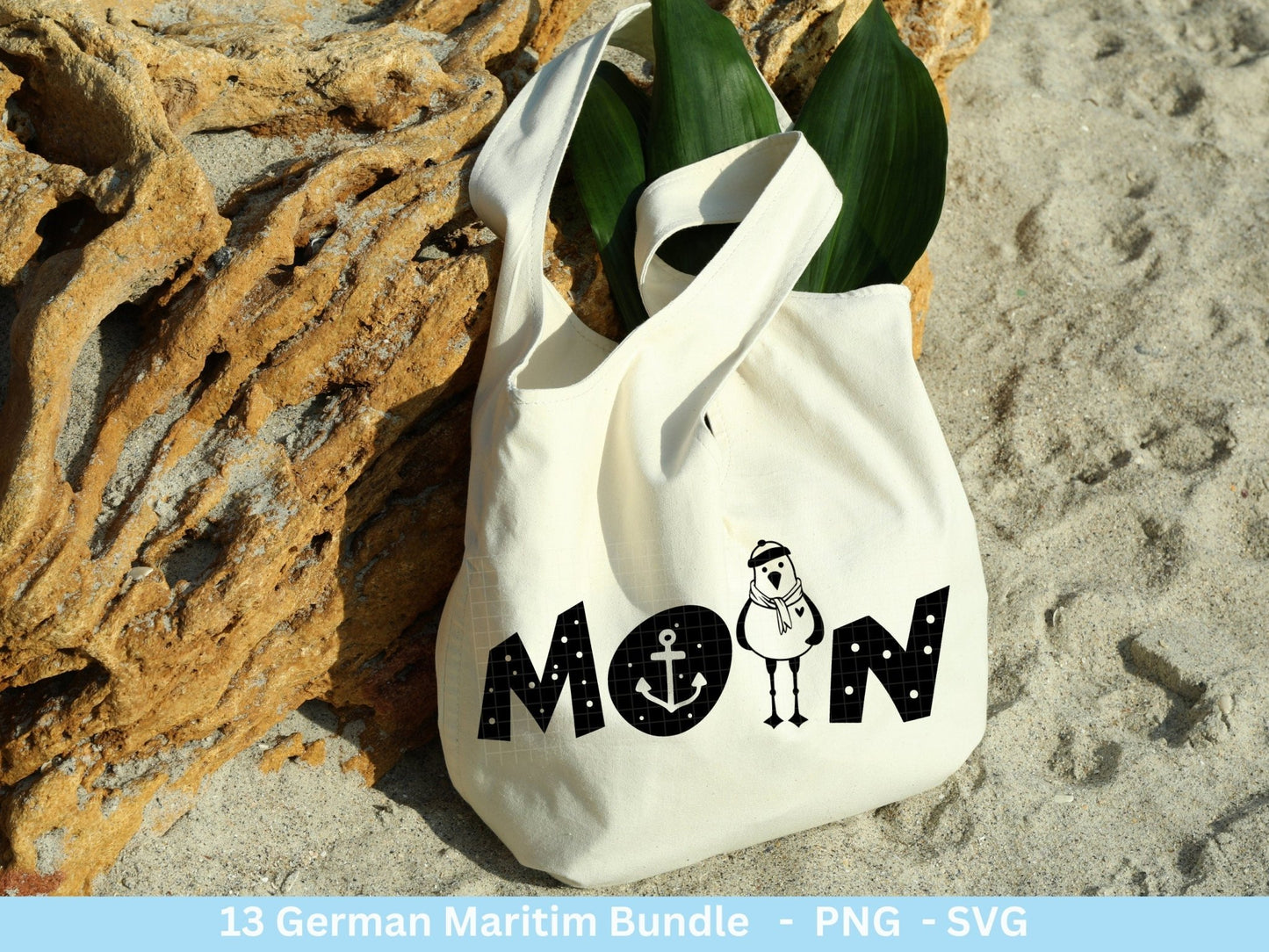 German Nautical Bundle - Moin Plotterdatei - Maritim svg - Nordlicht svg - Leuchtturm svg - Möwen svg - Wilkommen im Norden svg - Cricut - EmidaDesign